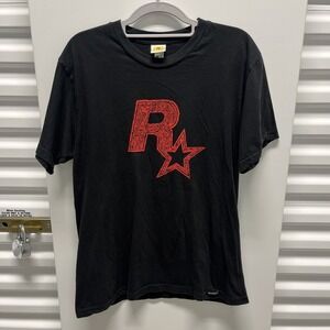 Red Dead Redemption 2 Rockstar Official Shirt Med Promo PlayStation Xbox RARE!